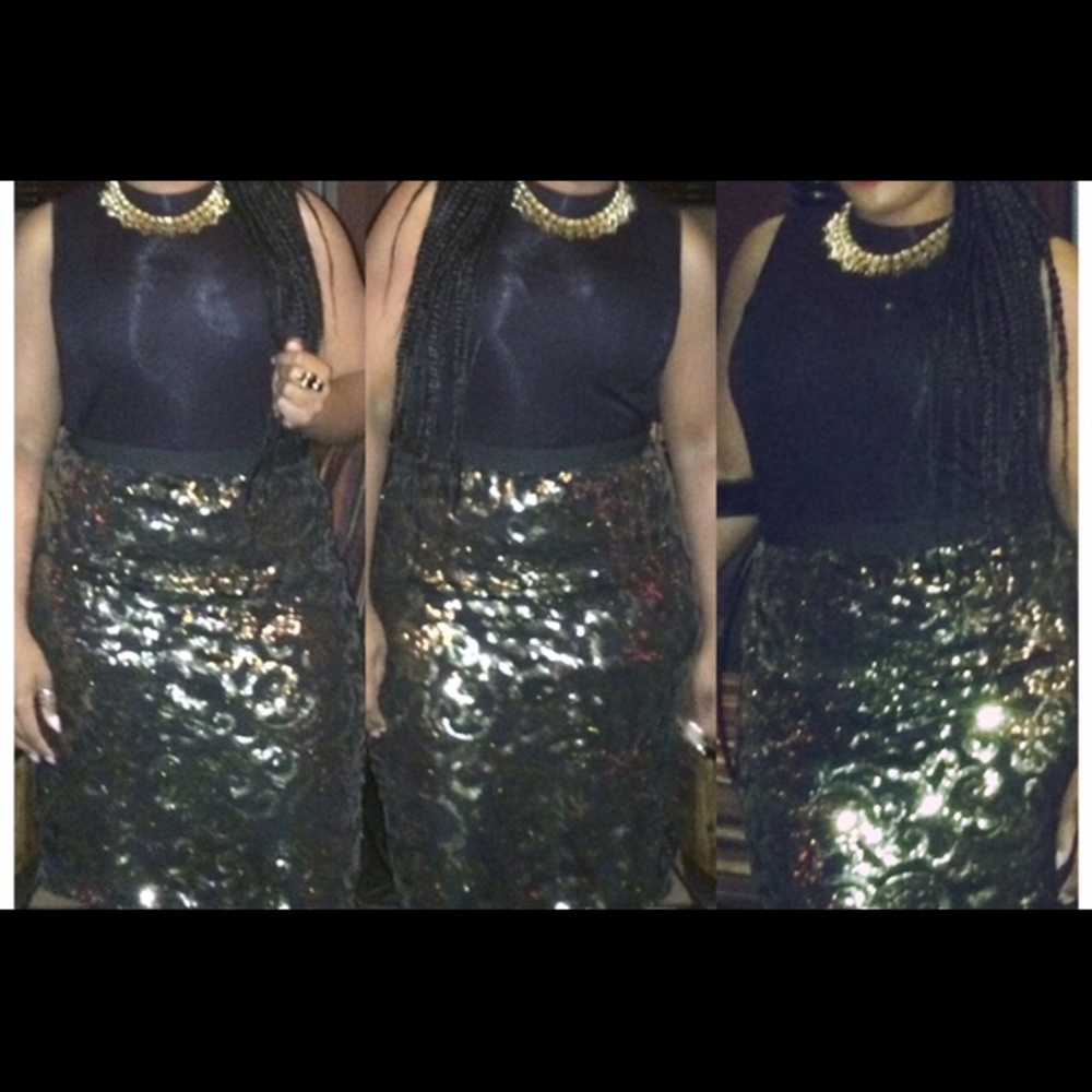 Glitter skirt